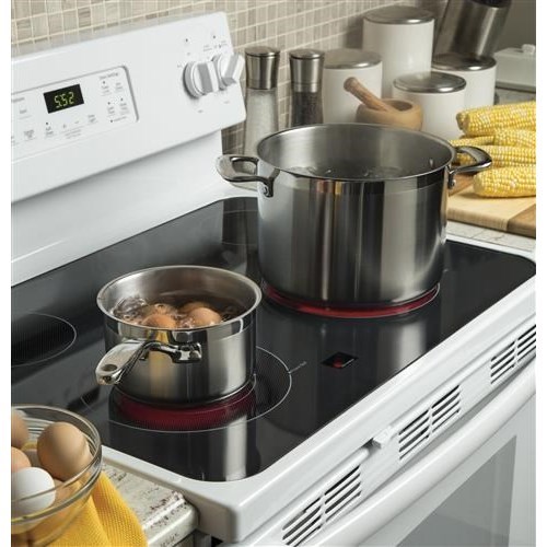 GE Appliances JB645DKWW 30" FreeStanding Electric Range Royal